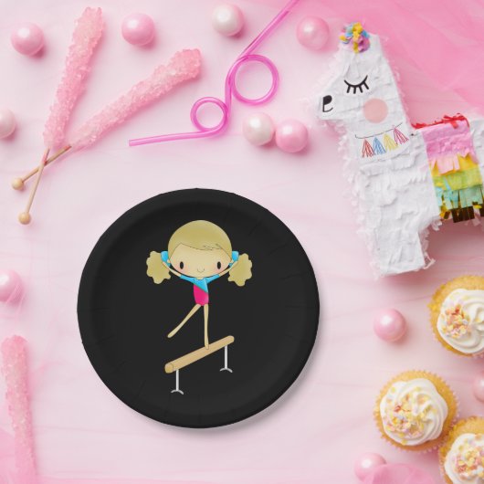 Gymnastische PapierTeller (Party)