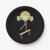 Gymnastische PapierTeller (Vorderseite)