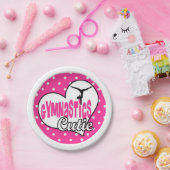 Gymnastische PapierTeller (Party)