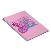 Gymnastisches Trainer-Geschenk-Notizbuch Notizblock (Rechte Seite)