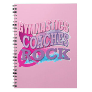 Gymnastisches Trainer-Geschenk-Notizbuch Notizblock