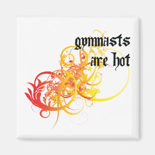 Gymnasts sind heiß magnet