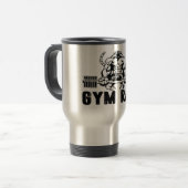 Gymratte Reisebecher (Vorderseite Links)