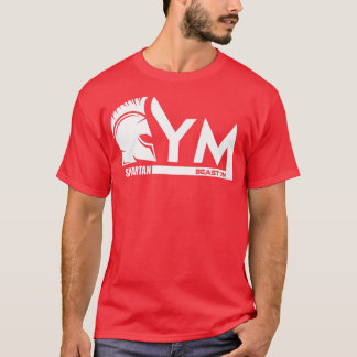 GymSpartanBeast OnGym Motivation Fitness Redewendu T-Shirt