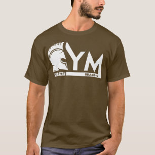 GymSpartanBeast OnGym Motivation Fitness Redewendu T-Shirt