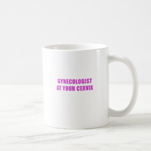 Gynäkologe an Ihrem Hals Kaffeetasse