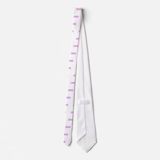 Gynäkologe an Ihrem Hals Krawatte (Rückseite)