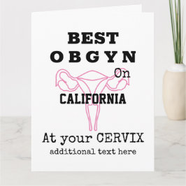 Gynäkologe Obstetriker Best OBGYN Karte