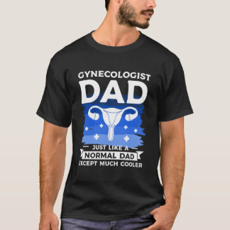 Gynäkologe Papa genau wie ein normaler Papa außer T-Shirt