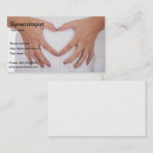 Gynäkologe-Visitenkarte Visitenkarte (Vorne/Hinten)