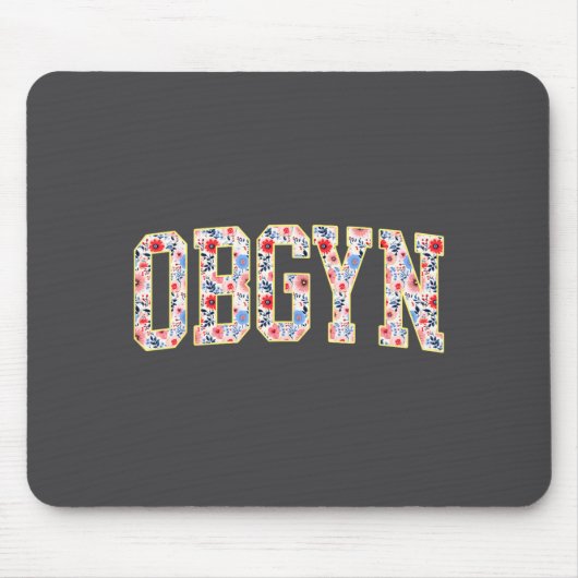 Gynäkologie - Entbindungs- und Geburtskrankenschwe Mousepad (Vorne)
