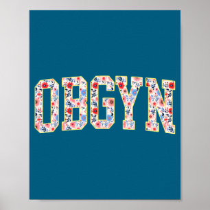 Gynäkologie - Entbindungskrankenschwester Gynäkolo Poster