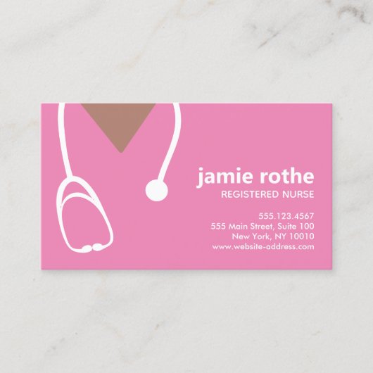 Gynäkologie Visitenkarte (Vorderseite)