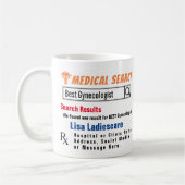 Gynäkologin Funny Search Gift Tasse (Links)