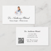 Gynäkologin OBGYN Visitenkarte (Vorne/Hinten)