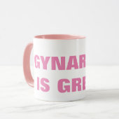 GYNARCHY IST GROSS TASSE (Vorderseite Links)