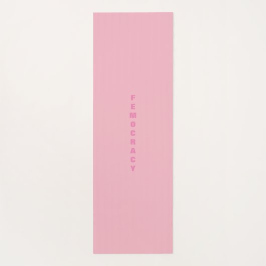 GYNARCHY YOGAMATTE (Rückseite)