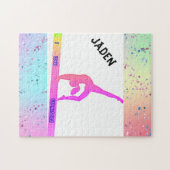 GYNASTICS PUZZLE PERSONALISIERT! (Horizontal)