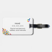 gynecologist BEST search Google stars Gepäckanhänger (Rückseite horizontal)