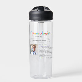 GYNECOLOGIST obstetrician doctor antistress search Trinkflasche