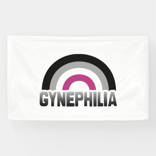 Gynephilia Pride Banner (Horizontal)