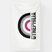 Gynephilia Pride Banner (Vertikal)