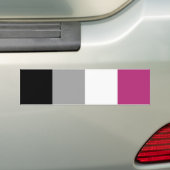 Gynephilia Pride Flag Autoaufkleber (Auf Auto)