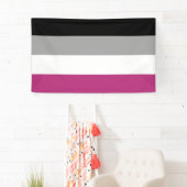 Gynephilia Pride Flag Banner (Insitu)