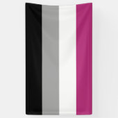 Gynephilia Pride Flag Banner (Vertikal)