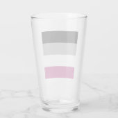 Gynephilia Pride Flag Glas (Rückseite)