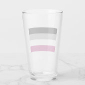 Gynephilia Pride Flag Glas (Rückseite)