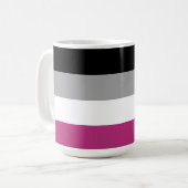 Gynephilia Pride Flag Kaffeetasse (Vorderseite Links)