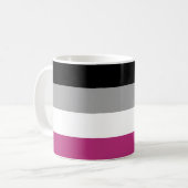 Gynephilia Pride Flag Kaffeetasse (Vorderseite Links)