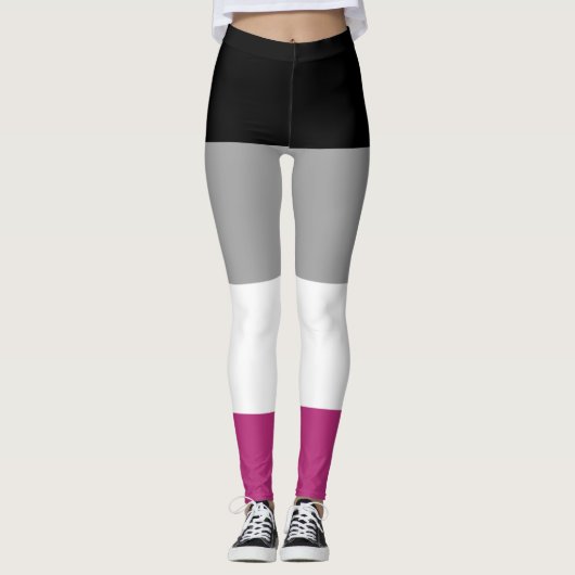 Gynephilia Pride Flag Leggings (Vorderseite)