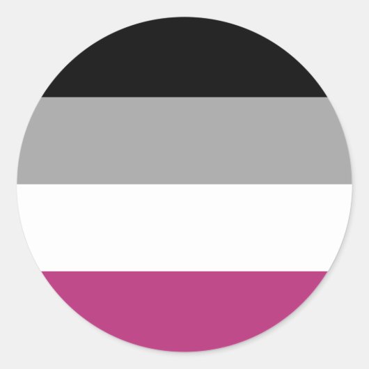 Gynephilia Pride Flag Runder Aufkleber (Vorderseite)
