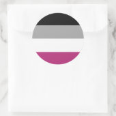 Gynephilia Pride Flag Runder Aufkleber (Tasche)