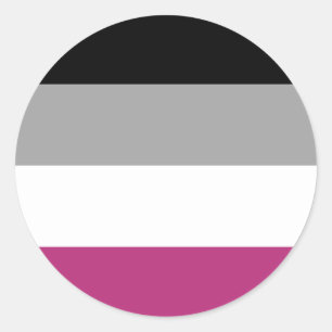 Gynephilia Pride Flag Runder Aufkleber