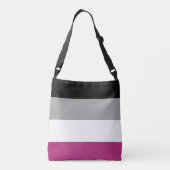 Gynephilia Pride Flag Tragetaschen Mit Langen Trägern (Rückseite)