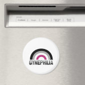 Gynephilia Pride Magnet (In Situ (Geschirrspüler))