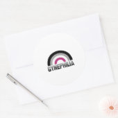 Gynephilia Pride Runder Aufkleber (Umschlag)