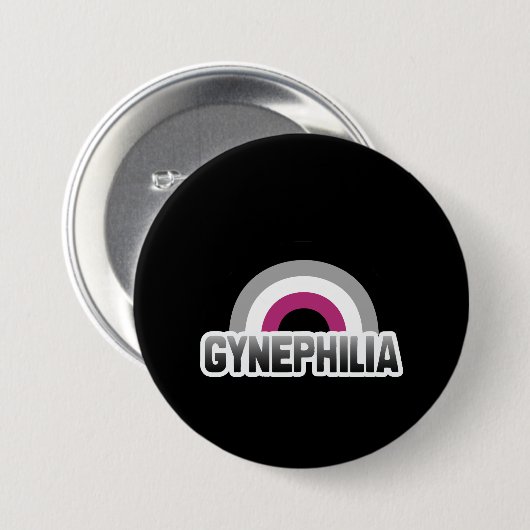 Gynephilia Stolz Button (Vorne & Hinten)