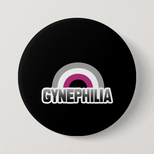 Gynephilia Stolz Button (Vorderseite)