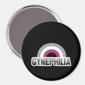 Gynephilia Stolz Magnet (Vorderseite/Rückseite)