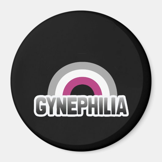 Gynephilia Stolz Magnet (Vorne)