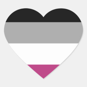 Gynephilie-Stolzflagge Herz-Aufkleber