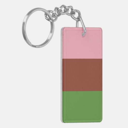 Gynesexual Pride Flag  Schlüsselanhänger (Vorderseite links)