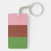 Gynesexual Pride Flag  Schlüsselanhänger (Rückseite)