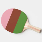 Gynesexual Pride Flag Tischtennis Schläger (Seitenansicht)