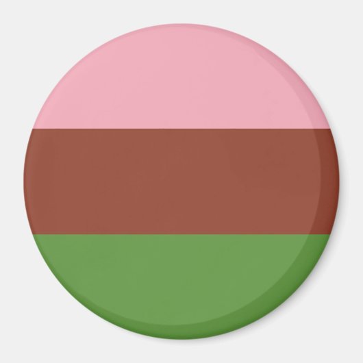 Gynosexual Pride Flag Magnet (Vorne)