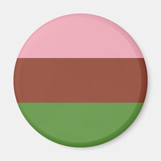 Gynosexual Pride Flag Magnet (Vorne)